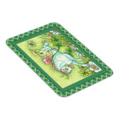 NIEDLICHER ST. PATRICK'S DAY FLYING IRISH PONY, FA MAGNET (Rechte Seite)
