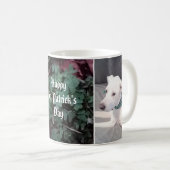 Niedlicher St. Patrick's Day Kleeblatts and Clover Kaffeetasse (VorderseiteRechts)