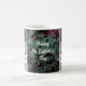 Niedlicher St. Patrick's Day Kleeblatts and Clover Kaffeetasse (Mittel)