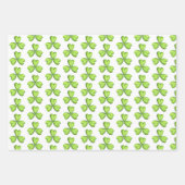 Niedlicher St. Patrick's Day Leprechaun Irish Them Geschenkpapier Set (Vorderseite 3)