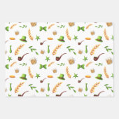 Niedlicher St. Patrick's Day Leprechaun Irish Them Geschenkpapier Set (Vorderseite 2)