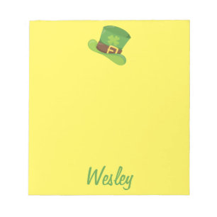 Niedlicher St. Patrick's Day Notizblock