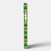 Niedlicher St. Patrick's Day Owl Cartoon Case-Mate iPhone Hülle (Rückseite / Links)