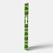 Niedlicher St. Patrick's Day Owl Cartoon Case-Mate iPhone Hülle (Rückseite / Rechts)