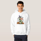 Niedlicher Stack aus bärtigen Halloween-Drachen Hoodie (Vorne ganz)