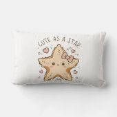 Niedlicher Star Lendenkissen (Rückseite)