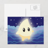 Niedlicher Star Postkarte (Vorne/Hinten)