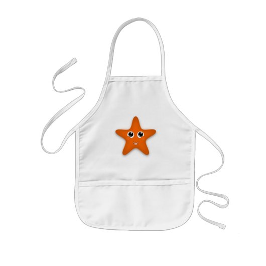 Niedlicher Starfish Kinderschürze (Vorne)