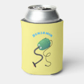 Niedlicher Staubsauger Cartoon Spaß Dosenkühler (Kanne Rückseite)