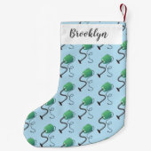 Niedlicher Staubsauger Cartoon Spaß Kleiner Weihnachtsstrumpf (Rückseite)