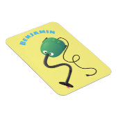 Niedlicher Staubsauger Cartoon Spaß Magnet (Rechte Seite)