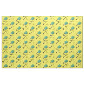 Niedlicher Staubsauger Cartoon Spaß Stoff (Fat Quarter (45,7 x 55,9 cm))