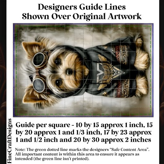 Niedlicher Steamhund in Hoodie DS3R Decoupage Seidenpapier