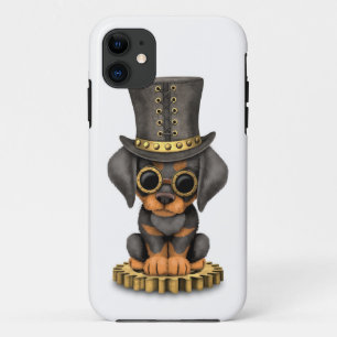 Niedlicher Steampunk iPhone 11 Hülle