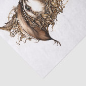 Niedlicher Steampunk-Duckgears-Cogs-Decoupage R 13 Seidenpapier (Ausschnitt)