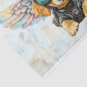 Niedlicher Steampunk-Welpenhund AW3 Decoupage Seidenpapier (Ausschnitt)