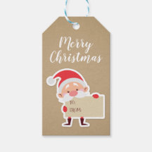 Niedlicher Stehender Weihnachtsgeschenktag