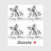 Niedlicher Sticker (Blatt)