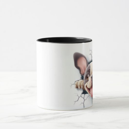 Niedlicher Stier Tasse (Zentrum)