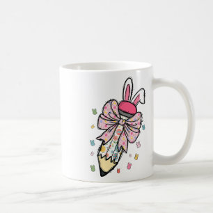 Niedlicher Stift Coquette Bow Bunny Ostertag Lehre Kaffeetasse