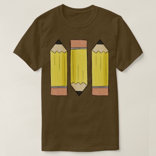 niedlicher Stift T-Shirt (Design vorne)