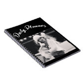 Niedlicher, stilvoller, einfacher, einzigartiger F Notizblock (Rechte Seite)