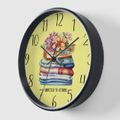 niedlicher Stoffsucher mit Textnähraum Uhr (Winkel)