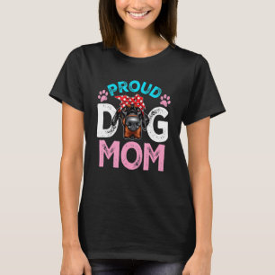 Niedlicher Stolz Doberman Dog Mama Muttertag T-Shirt