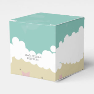 Niedlicher Strand Birthday Sand Fish Waves Gefälli Geschenkschachtel