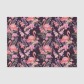 Niedlicher Strand Flamingo Muster Party Gewebe Seidenpapier (Vorderseite)