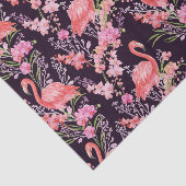 Niedlicher Strand Flamingo Muster Party Gewebe Seidenpapier (Ausschnitt)