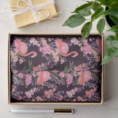 Niedlicher Strand Flamingo Muster Party Gewebe Seidenpapier (Geschenk)