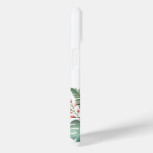 Niedlicher Strand rosa Flamingo Name hinzufügen Case-Mate iPhone Hülle (Rückseite / Rechts)