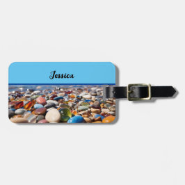 Niedlicher Strandkies Gepäckanhänger