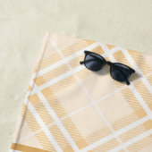 niedlicher Strandpinguin-Name Strandtuch (Beispiel)