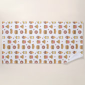 Niedlicher Strandtuch (Vorderseite)