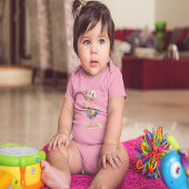 Niedlicher Strauß Baby Strampler