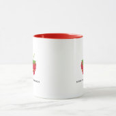 Niedlicher Strawberry-Kaffee-Cup Tasse (Zentrum)