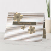 Niedlicher Streifen Karte (Rückseite)