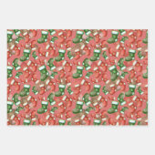 Niedlicher Strumpf Geschenkpapier Set (Vorderseite 3)