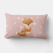 Niedlicher Summer Baby Fox Lendenkissen (Vorderseite)