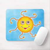 Niedlicher Sun Mousepad (Mit Mouse)