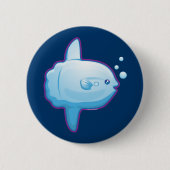 Niedlicher Sunfish Button (Vorderseite)