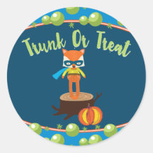 Niedlicher Super Hero Fox Trunk oder Leckerei