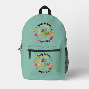Niedlicher Super Star für die Klasse Bedruckter Rucksack