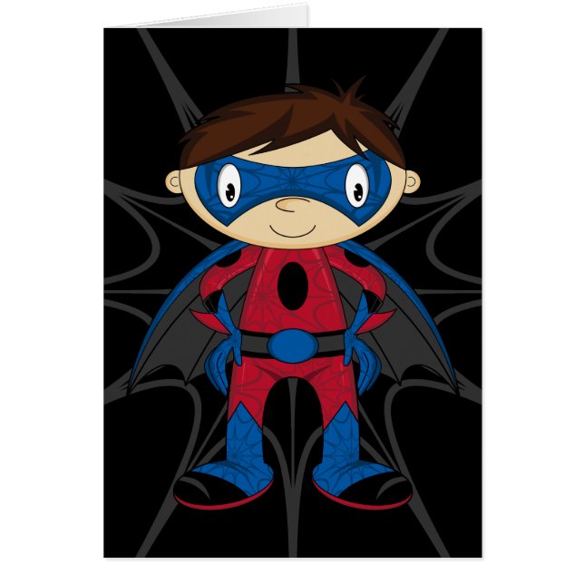 Niedlicher Superhero-Junge (Vorne)