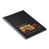 Niedlicher surfender Woody Notizblock (Rechte Seite)