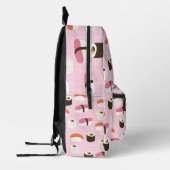 Niedlicher Sushi-Backpack Bedruckter Rucksack (Links)