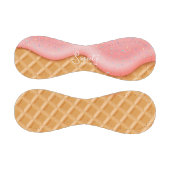 Niedlicher süßer Sieg Eiscreme Kronensprinklen Ros Baseball (Paneele)