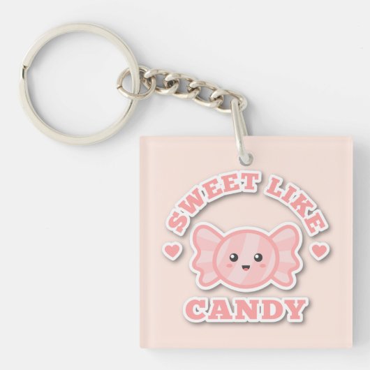 Niedlicher Süßigkeiten wie Candy-Schlüsselanhänger Schlüsselanhänger (Vorderseite)